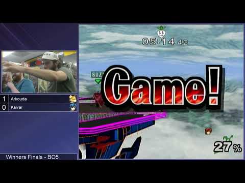 GSS 117 SSBM - Arkouda (Fox) vs. Kalvar (Marth) - Melee WF