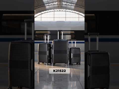 Set de valize de călătorie Aga Travel MR4682 Negru
