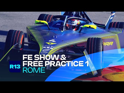フォーミュラE 第13戦 ローマ（イタリア）フリープラクティス1ライブ配信動画