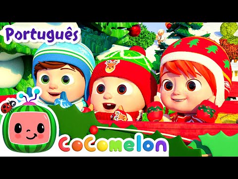 Capa de Natal na Fazenda! | Melhores Canções de Natal Cocomelon em Português | Músicas Infantis de Natal