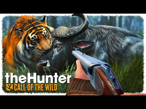 Using the MOST POWERFUL GUN to hunt EVERYTHING (ᵗʰᵉʸ ᵗᵘʳⁿ ᵗᵒ ʳᵉᵈ ᵐᶦˢᵗ) | theHunter: Call of the Wild