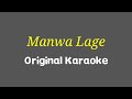 Manwa Lage Original Karaoke | Happy New Year | Arijit Singh | Shreya Ghoshal