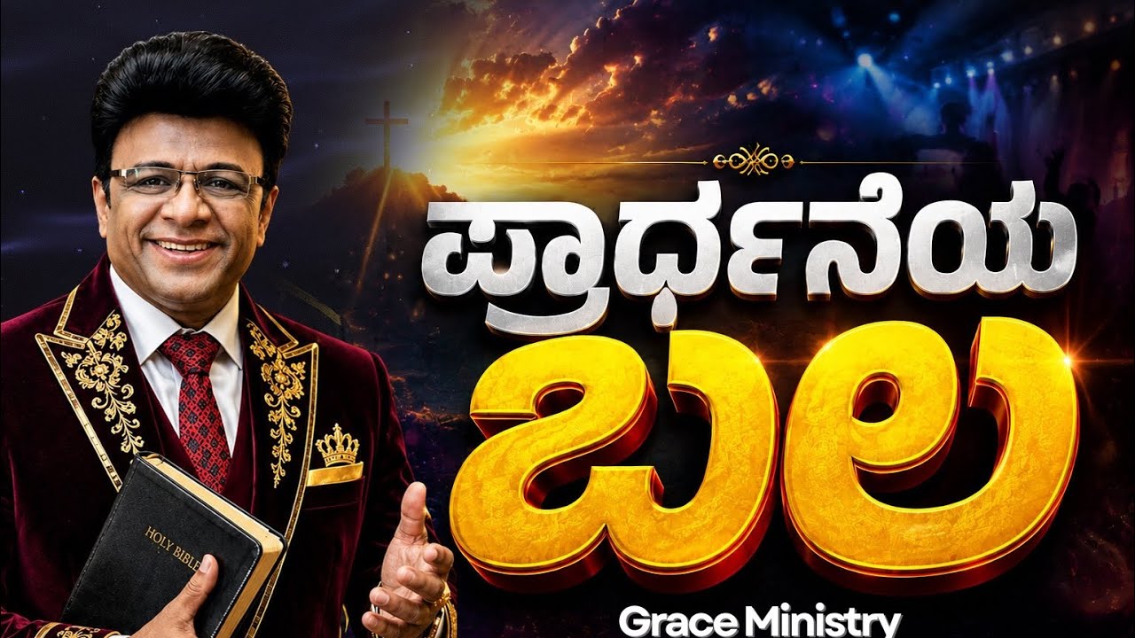 ಪ್ರಾರ್ಥನೆಯ ಬಲ | Kannada Short Sermon | Power of Prayer | Grace Ministry 2026
