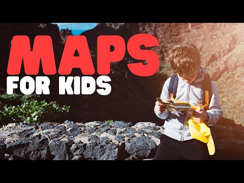 Maps for Kids | Learn how to read a map and other skills in this fun introduction to maps