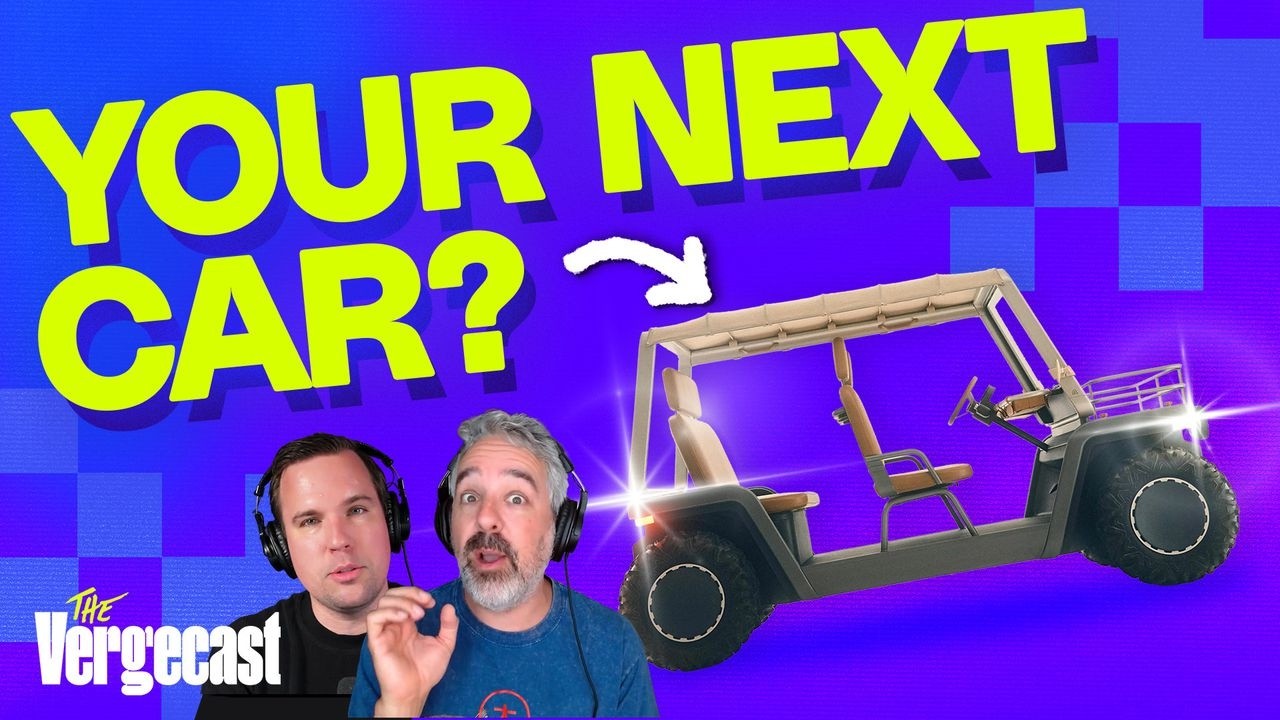 The car of the future is an EV golf cart | The Vergecast