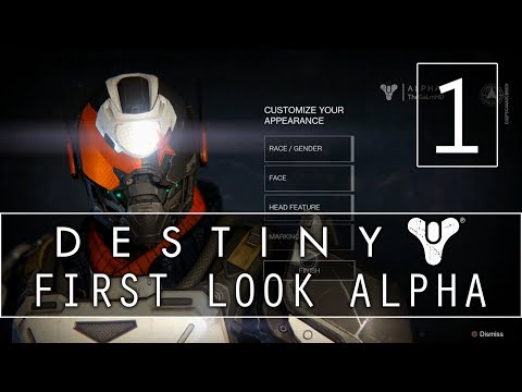[1] Let's Play Destiny First Look Alpha w/ GaLm