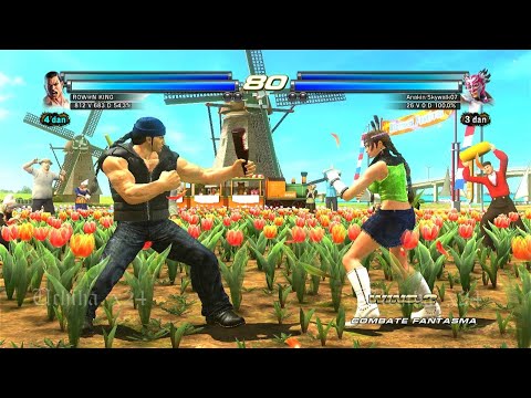 22 Julia (Jaycee) y Asuka Kazama vs Feng y Michelle - Tekken Tag 2 ( Uchiha x24 ) GamePlay PS3
