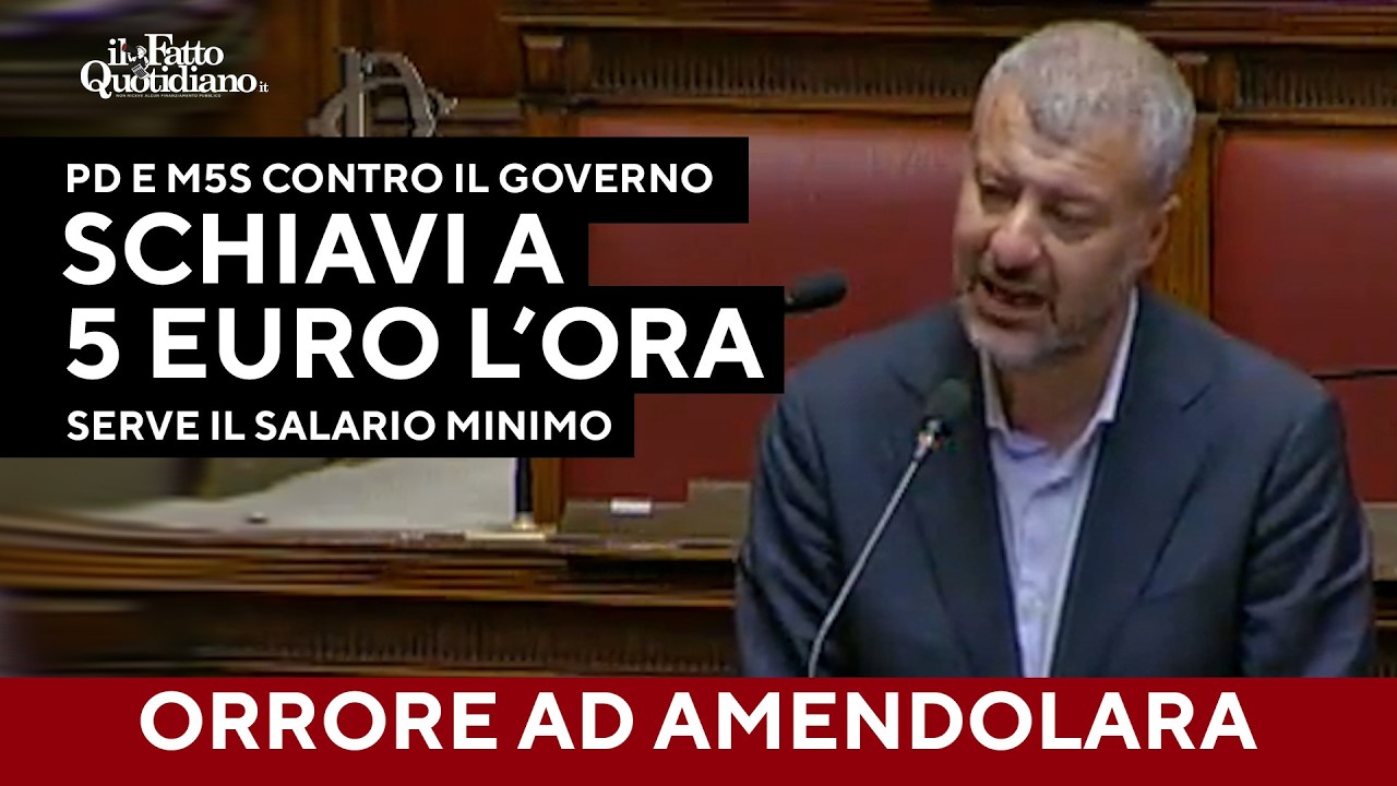 "Chiedevano 45€ al giorno, arsi vivi nel minivan: la rabbia alla Camera. 'Serve il salario minimo!'"