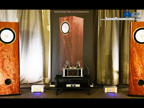 Songer Audio S1 Field Coil Speakers / Whammerdyne DGA Ultra 2a3 amp CAF 2022