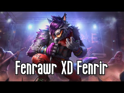 SMITE: Skin Showcase - Fenrawr XD Fenrir