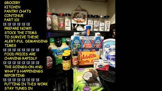 GROCERY KITCHEN PANTRY CHATS CONTINUE PART 101😯PREPARE NOW 🛒STOCK UP FOOD AND SUPPLIES🛒STRIKES😯