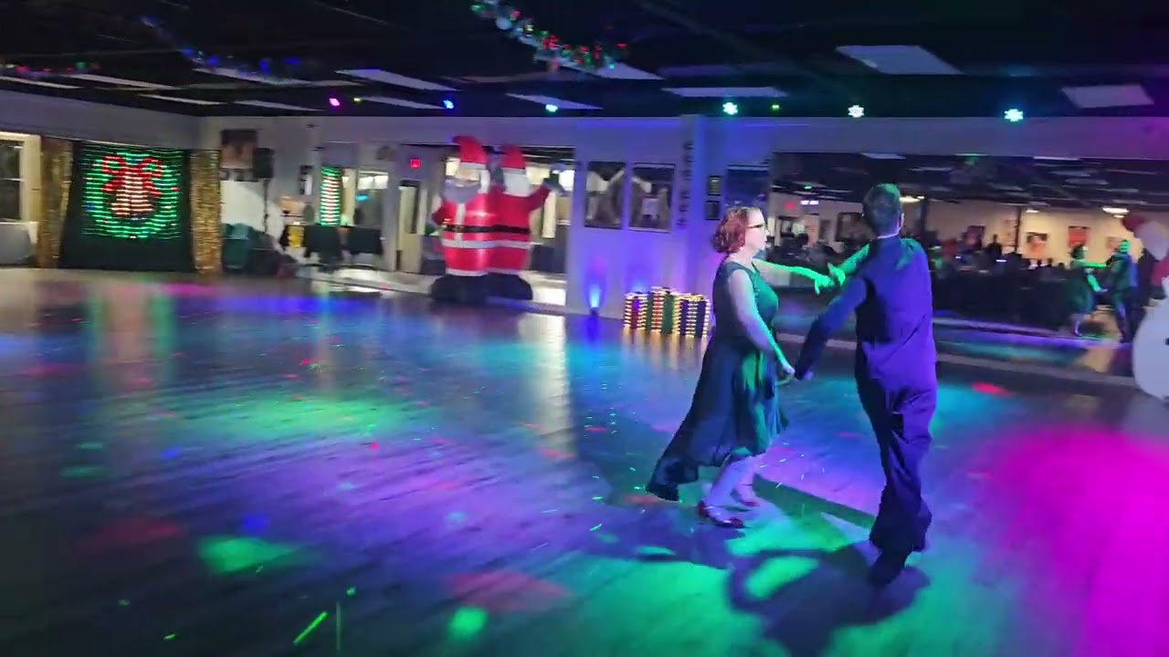 V.Waltz Show by Rachel & Davy at our Christmas Party 2025 🎄🎁