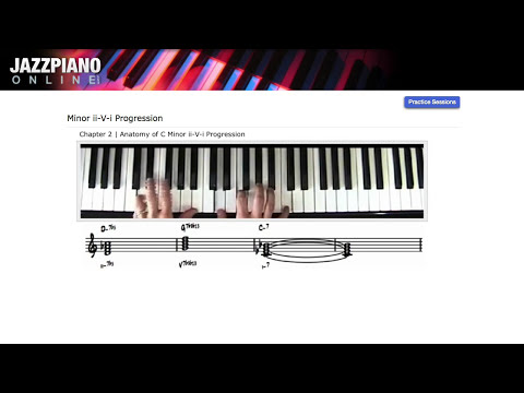 Minor ii-V-i Progression