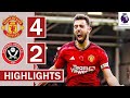 🔴Man United vs Sheffield United (4-2) Extended HIGHLIGHTS: Bruno Højlund Maguire GOALS!