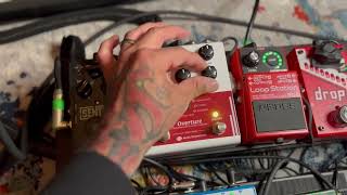 Video thumbnail for Demo of RJM Music Technology's Overture and Full English Programmable MIDI Overdrives by RJM Music Technology Inc