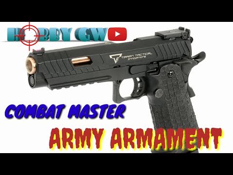 REVIEW TEST AIRSOFT COMBAT MASTER TTI ARMY ARMAMENT