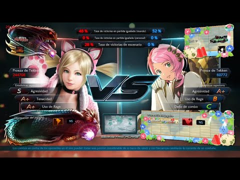 163_2 Lucky Chloe (JG) VS (Lima) Alisa Bosconovitch - Tekken 7 ( Uchiha x24 ) Online sin Grafica