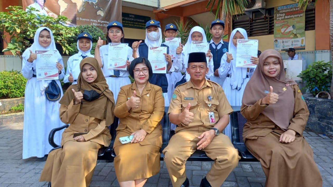 Prestasi Siswa SMPN 2 Taman pada Olimpiade Tingkat Nasional IIDO 2024