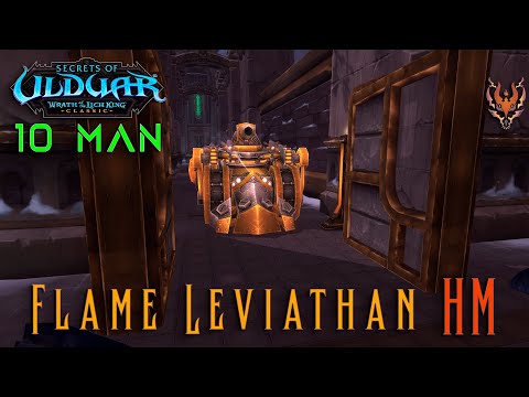 Flame Leviathan HM | Hard Mode | Salvaged Siege Engine POV | 4:27 | Ulduar 10 | WotLK Classic