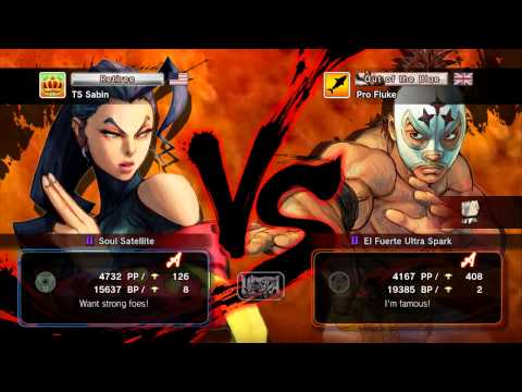 USF4 Netplay - TS Sabin (Rose) vs Pro Fluke (El Fuerte) [720p/60fps]