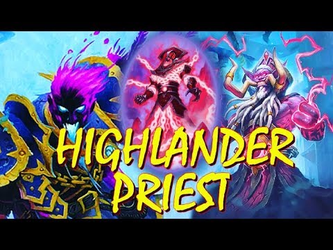 Hearthstone new Highlander Priest