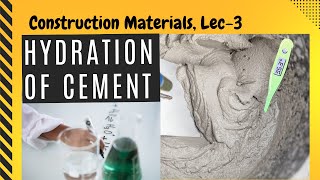 Hydration of Cement || #buildingmaterials #cement #civilengineering #thecivilacademy