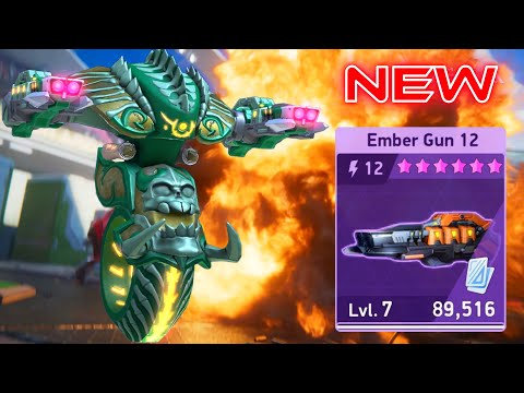 NEW WEAPON Ember Gun 12 with Killshot Surge - Mech Arena