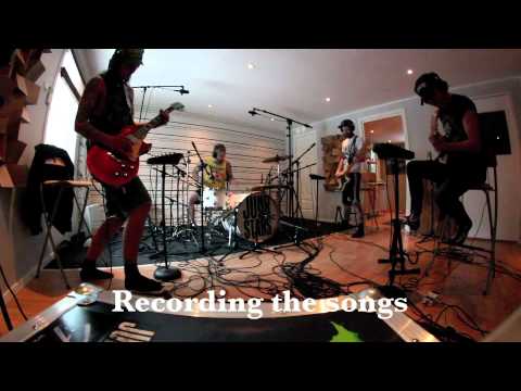 Junkstars in the studio February 2013