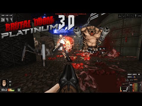 Brutal Doom Platinum 3.0 - 1000 Lines 2 (Community Project): MAP02: Reprocessing | 4K/60