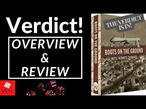 Verdict! Overview & Review of Boots on the Ground