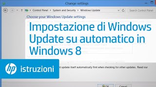 Impostazione di Windows Update su automatico in Windows 8