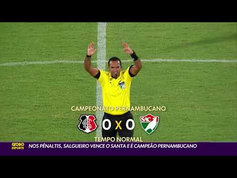 Santa Cruz 0 x 0 Salgueiro - Pernambucano 2020