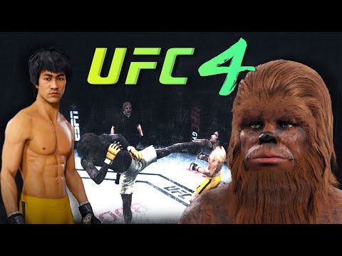 Bruce Lee vs. Chewbacca (EA sports UFC 4)