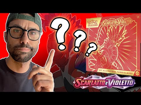 Apro il SET ALLENATORE di Koraidon - Pokemon Scarlatto e Violetto