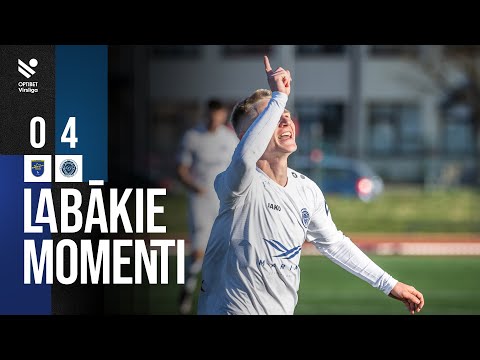 7. kārta: SK Super Nova Salaspils 0:4 Riga FC (Labākie momenti)