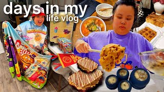 VLOG: cooking home recipes, special delivery, vacation booked, baking dessert, days in my life!!! ❤️