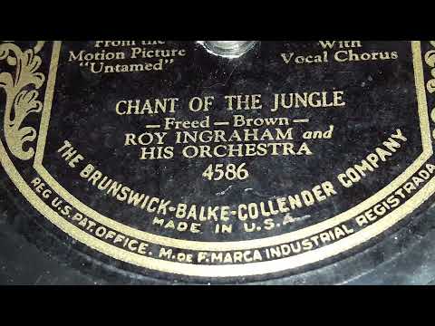 Roy Ingraham & His Orchestra - Chant Of The Jungle (1930)