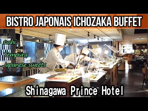 BISTRO JAPONAIS ICHOZAKA Buffet: unlimited sushi, tempura, seasonal fish dishes＆ Japanese desserts