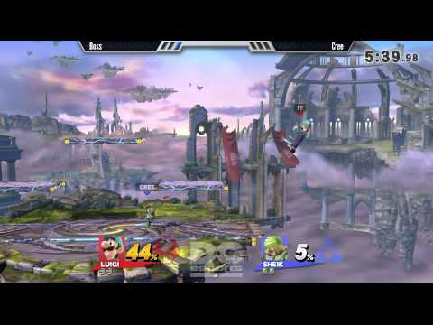 Smash 4 at the Laughing Man - Winners Semis - Boss vs. Cree
