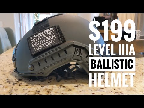 Review: Level IIIA Ballistic Helmet for $199