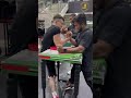 This 19 year old kid is insane ft LARRY WHEELS #shorts #fitness #armwrestling