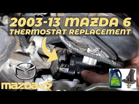 2003-2013 Mazda 6 Thermostat Replacement How-to