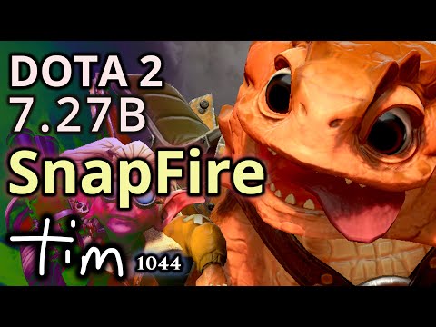 SnapFire Dota 2 | 7.27b | Feels Broken