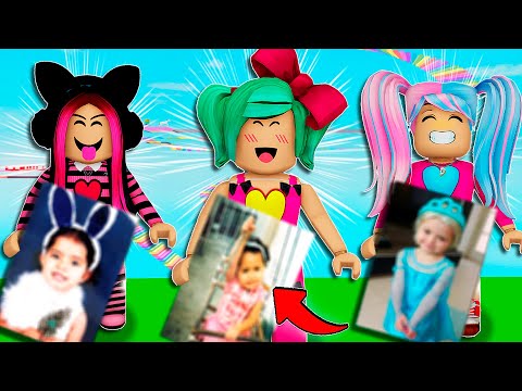 SE CAIR MOSTRA UMA FOTO QUANDO CRIANÇA! - ROBLOX