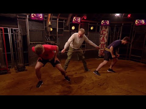 Fotbollslegendarerna Anders Svensson & Marcus Allbäck i styrkeduell - Fångarna på fortet (TV4)