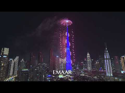 Emaar NYE 2022 Fireworks