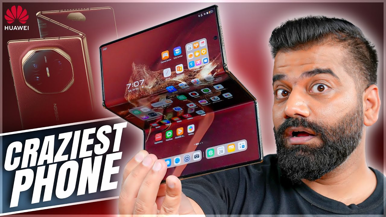 Huawei Mate XT Ultimate Unboxing & First Look - TriFold Experience🔥🔥🔥