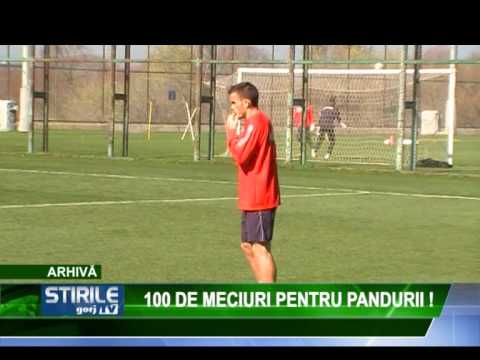 Nistor, 100 de meciuri pentru Pandurii!