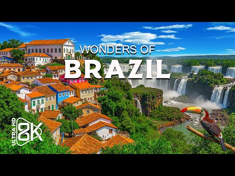 Wonders of Brazil – Explore Waterfalls, Mountains, and Endless Landscapes | Travel Video 4K