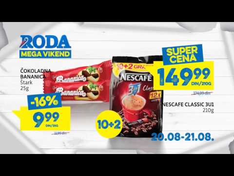 Roda MEGA vikend 20 - 21.08.2016.